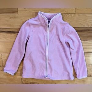 OshKosh B'gosh Embroidered Microfleece Full Zip Cozie Pink 4T